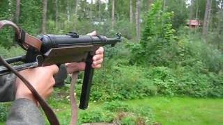 Agm Mp40 Airsoft review [upl. by Satsoc480]