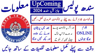 Upcoming New Jobs 2024 Sindh Police Required Document Apply Online Information  Technical Job Info [upl. by Attenauqa82]