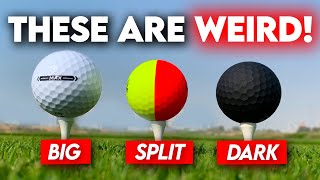 STRANGEST BALLS in golf…one of them is brilliant [upl. by Mont]