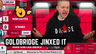 Mark Goldbridge Reaction to Middlesbrough Goal vs Man Utd 🤣 [upl. by Abran892]