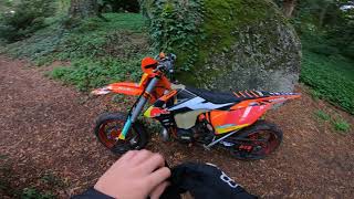 KTM EXC 300 Supermoto Test Ride [upl. by Rolyt]