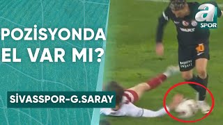 Galatasarayın Penaltı Beklediği Pozisyonu A Spor Yorumcuları Yorumladı Sivasspor  Galatasaray [upl. by Artie]