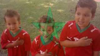 Children singing the national anthem of Morocco  L´hymne national du maroc [upl. by Polly]