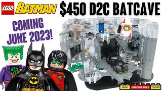 450 LEGO BATCAVE COMING June 2023  Everything We Know So Far [upl. by Eitsim]