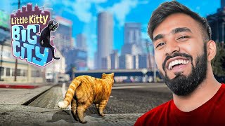 MY KITTY LOST IN A BIG CITY  TECHNO GAMERZ NEW VIDEO [upl. by Euqor]