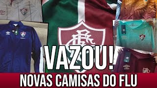 VAZOU TUDO As novas camisas do FLUMINENSE no detalhe [upl. by Nylorahs908]