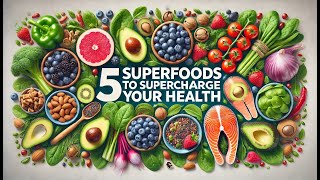 Eat THESE 5 Foods to SUPERCHARGE Your Health healthyfoodfacts [upl. by Ignatzia]