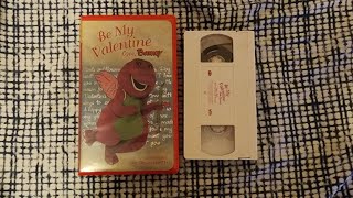 OpeningClosing To Be My Valentine Love Barney 2000 VHS 2001 Reprint [upl. by Bannister214]