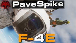 DCS F4E Phantom Pave Spike  Laser guided bombs Tutorial [upl. by Nolaj]