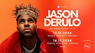 JASON DERULO στην Αθήνα και την Θεσσαλονίκη [upl. by Woehick]