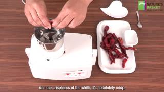 How To Make Red Chilli Flakes at Home by Natures Basket [upl. by Arehahs]