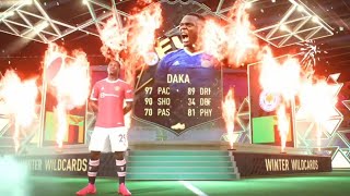 PATSON DAKA FIFA22 SBC U NEED TO EXCHANGE 12 WINTER WILDCARDS TOKEN TO GET DAKA [upl. by Halfon162]