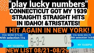 CONNECTICUT GOT MY 1939 STRAIGHT🏆 STRAIGHT HITS IN IDAHO ampTRISTATES🏆 HIT AGAIN IN NEW YORK🥳 [upl. by Matless]