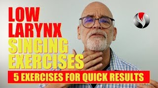 Low Larynx Singing Exercises  5 Simple Exercises for Quick Results [upl. by Attenra]