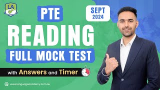 PTE Reading Full Mock Test with Answers  September 2024II  Language academy PTE NAATI Experts [upl. by Nossah470]