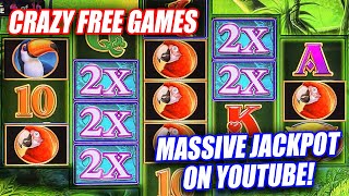 ALL MULTIPLIERS LAND ON PROWLING PANTHER SLOT MACHINE ★ HIGH LIMIT JACKPOT [upl. by Chud]