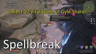 Spellbreak  Collect 10 Vital Stone of Gyle Shards  Shards of the Past Story Quest [upl. by Beller747]