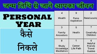 personal year kaise nikale  lo shu grid  lo shu grid  abhishek bhatnagar numerology [upl. by Handbook]