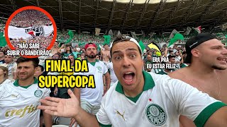 REACT DENTRO TORCIDA PALMEIRAS NA FINAL DA SUPERCOPA  PALMEIRAS 0x0 SÃO PAULO [upl. by Purse]