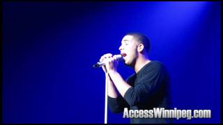 Drake  A Night Off Live in Winnipeg  AccessWinnipegcom [upl. by Meldon]