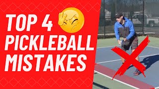 4 BIGGEST Mistakes Pickleball Players Make at the Kitchen [upl. by Blim]