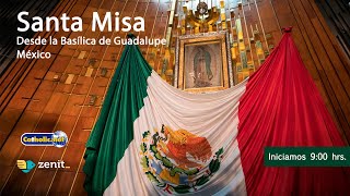 Misa de hoy desde la Basílica de Guadalupe 🇲🇽 Lunes 28agosto2023 900 hrs [upl. by Neumeyer190]