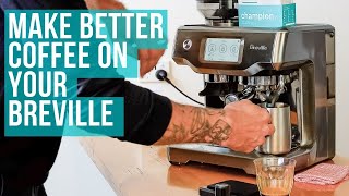 Make Better Coffee At Home On A Breville Espresso Machine [upl. by Dennet]