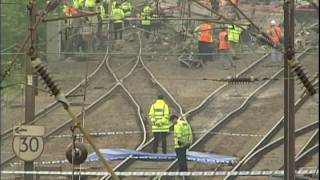 Potters Bar rail crash of May 2002 [upl. by Aerdnat222]