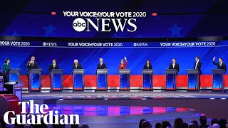 US election 2020 highlights from the third Democratic presidential debate [upl. by Annola786]