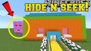 Minecraft GHASTS HIDE AND SEEK  Morph Hide And Seek  Modded MiniGame [upl. by Nerha]