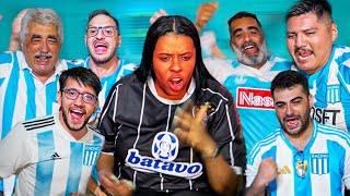 Racing FINALISTA 2 Corinthians 1  Reacciones de Amigos  Semifinal vuelta Copa Sudamericana 2024 [upl. by Malva]