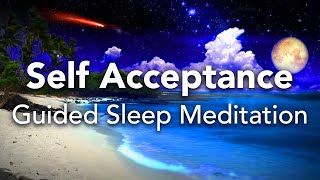 Guided Sleep Meditation Self Acceptance Self Love amp Self Respect Spoken Meditation [upl. by Azral579]