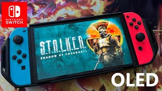 STALKER Stalker Shadow of Chernobyl  Nintendo Switch OLED Handheld Gameplay [upl. by Shult]