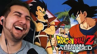 LET THE ABRIDGED JOURNEY BEGIN  Kaggy Reacts to Dragon Ball Z Abridged Episode 1 [upl. by Adnilrev893]