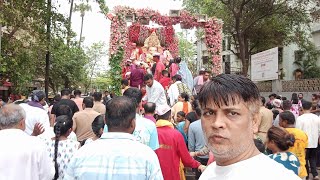 Andheri cha Raja visarjan 2024 live  Mumbai cha last visarjan 2024  RAKESH MHETRE 30 [upl. by Francklin]