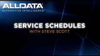 ALLDATA Repair Service Schedules  With Steve Scott Simply Diagnostics [upl. by Yddet]