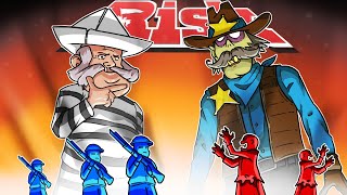 Risk Zombies But Multiplayer and My Friends Are Teaming up on Me Risk Zombies Gameplay [upl. by Enait]