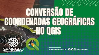 Coordenadas geográficas decimais e em grau minuto e segundo rápido e fácil no QGIS [upl. by Ezitram]