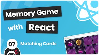 Build a Memory Game with React 7  Matching Cards [upl. by Shirley484]