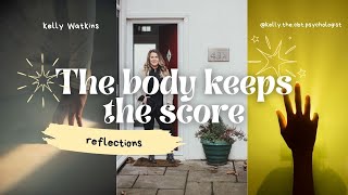 The body keeps the score brief summary by a Psychologist [upl. by Werdnael]