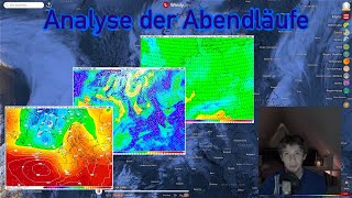 Heute Nacht Stürmisch Wird der Oktober doch noch gold LiveAnalyse Wetterkarten GFS  ECMWF 12er [upl. by Ollehcram336]