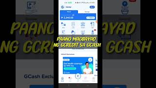 Paano magbayad ng Gcredit sa Gcash [upl. by Ateval588]