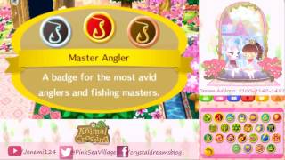 Animal Crossing New Leaf  Getting my Final Badge  All Gold Badges [upl. by Oigimer504]