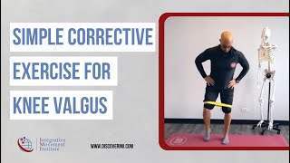 Simple Corrective Exercise to Address Knee Valgus [upl. by Rowland]