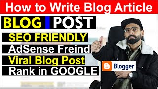 How to Write a Blog Post for Beginners in 2023  Blog Course Part 7 [upl. by Gabbi]