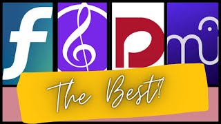 BATTLE of music notation software  which one is BEST 2024 [upl. by Lamb]