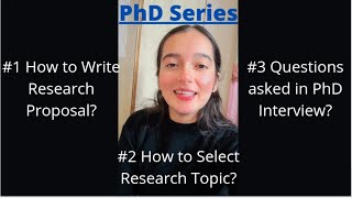 All About PhD Admission👈🏻 Find Answers to Doubts Phd ResearchProposal ResarchTopic PhdInterview [upl. by Rellim150]