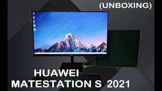 Unboxing Huawei Matestation S 2021 [upl. by Padraig]