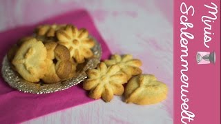 Vorwerk Thermomix TM5  Marzipan Plätzchen mit einer Gebäckpresse [upl. by Emolas]