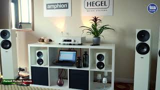 Amphion Argon Speakers Hegel Integrated Amplifier  Bristol HiFi Show 2019 [upl. by Leandra719]